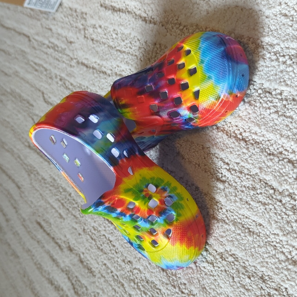 Vans toddler tie dye water shoe